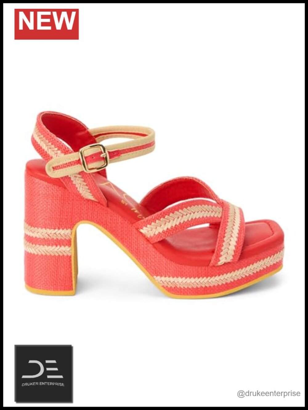 Espadrille Wedge Sandals Raffia Jute Ankle Strap Platform Boho